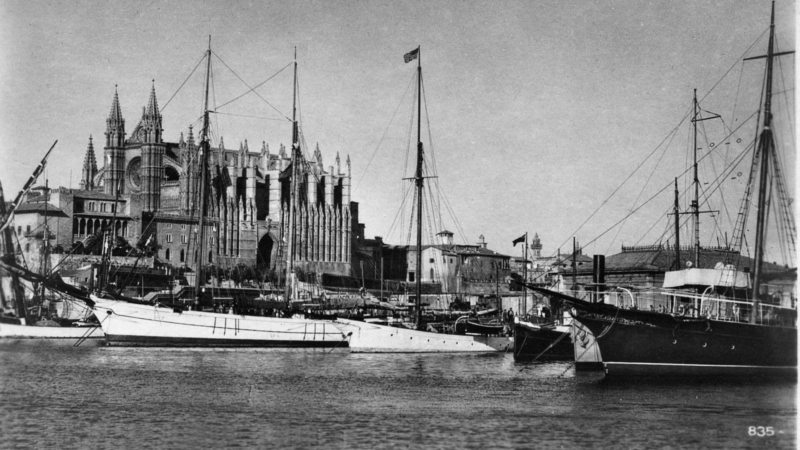Palma de Mallorca harbour. File photograph.